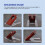 Shearing Guide for Carpet Trimmer Guide to Keep Your Rug Surface Uniform, Solid Acrylic Shearing Guide for Rug Tufting 3