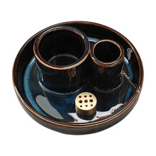 Scandinavian Ceramic Candle Holders Set of 2