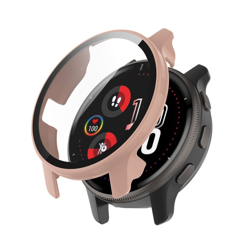 Integrated Pc & Tempered Glass Case Compatible With Smartwatch Bands Durable Cover For Electronic Wearables 9071309006308