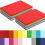 Barevný karton 4" x 6", 250 g/m², 100 listů, 20 barev 1