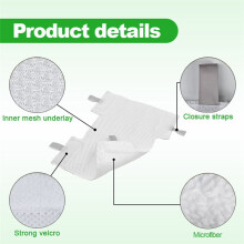 Adequado para HV300/HV301/HV302/HV305 AcessóRios para EsfregãO um Capa de Pano para EsfregãO um de Microfibra