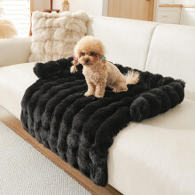 Scabre Dream Cloud Pet Sofa Bed, Comfortable Soft Washable Non-Slip Plush Pet Couch Blanket for Medium Small Dogs and Cats