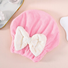 Super Absorbent Microfiber Hair Towel Wrap for Women – Quick-Drying, Thickened, Soft Tie (10.63in, 1pc)