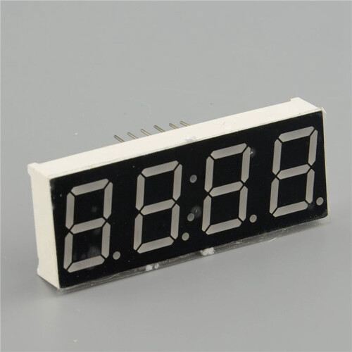 2X 4-Digit Digital Electronic Clock Kit, Microcontroller Digital Clock, 4-Digit Digital Clock Kit, Electronic DIY Kit 1