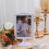 Double Sided Standing Picture Frames 4x6 Inch 2 Side Pedestal Picture Frames Plastic White Photo Frames Set for Display 2