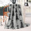 Black Labrador Lamb Wool Throw Blanket 50"x60" 4