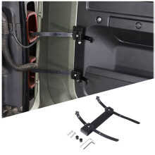 Para 90 110 130 2020-2023 Accesorios de Soporte de Extintor de Almacenamiento de Puerta Trasera de Coche