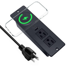 Zapustený napájací kábel s bezdrôtovou nabíjačkou a USB-C, 2
