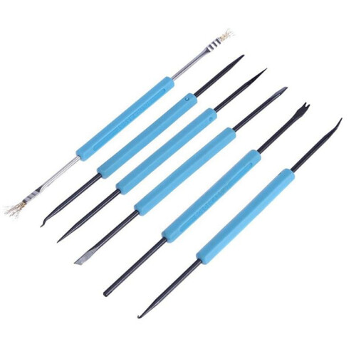 6-Piece Welding Aid Kit Electronic Circuit Board Auxiliary Welding Tool Circuit Board Welding Combination Tool 2