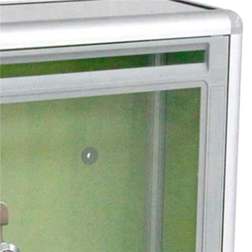 2X Proposal Box with Lock and Key Small Lockable Metal Wall Mounted Home Office Proposal Box