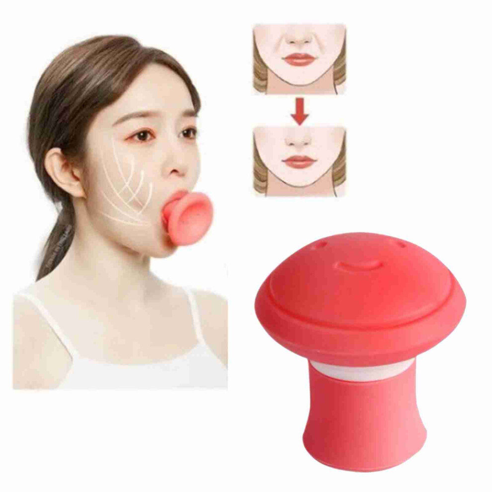 Soft Silicone Face Breathing Exerciser for Slimming & Chin Reduction, 5.5cm