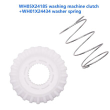 Frizione per Lavatrice WH05X24185 e Molla Frizione Rondella WH01X24434, Kit di Riparazione Frizione Lavatrice