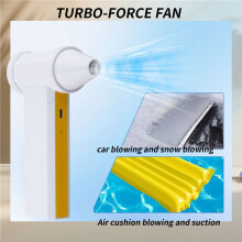160000 U/Min Super Wind 60 M/S -Turbo-Jet-Lüfter, 10000 MAh, Handgeführter Bürstenloser Motor, Gebläse, Industrieller Kanalventilator