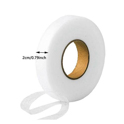 Hemming Tape Black White 0.8 Inch 80 Yards 2 Pack 2