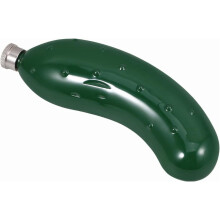 Rostfritt stål gurka-höftkolv 5oz
