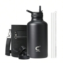 Geïsoleerde waterfles van roestvrij staal (1,9 liter)