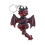 Porte-clés imprimé en 3D Caméléon Dragon Volant (1 pièce) 1
