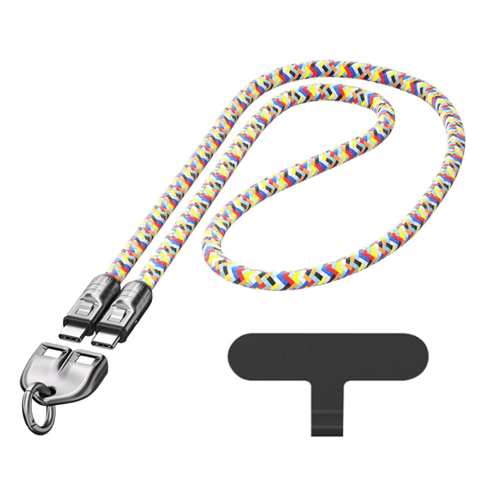 C To C 240W Charging Cable With Wearable Bracelet For Fast Charging, Data Transfer Cable With Comfortable Wearable 9083649279656