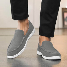 Herenschoenen, suède loafers, klassieke platte, casual, comfortabele, lichtgewicht loafers voor heren, geschikt om mee te rijden, schoenen voor