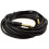 kenable 6.35mm 1/4inch Mono Jack Plug Guitar/Instrument/Patch Cable Gold 10m 1