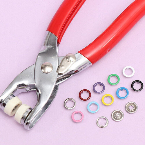 Stainless Steel Snap Fasteners Kit with Plier Tool – 100 1