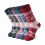 Merinoullsockor för kvinnor, termosockor, 5 par 1
