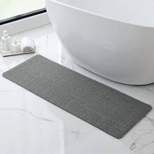 Alfombrilla antideslizante de PVC para bañera, 43 x 119 cm (17 x 47 pulgadas)