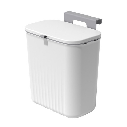 Hanging Plastic Trash Can Wall Mount 29x26x16.5cm Waste Bin 2