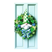 Rideau de porte pour la Saint-Patrick, intérieur et extérieur, pour célébrer la Saint-Patrick à la maison