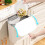 Hanging Plastic Trash Can Wall Mount 29x26x16.5cm Waste Bin 8