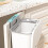Hanging Plastic Trash Can Wall Mount 29x26x16.5cm Waste Bin 9