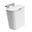 Hanging Plastic Trash Can Wall Mount 29x26x16.5cm Waste Bin 13