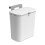 Hanging Plastic Trash Can Wall Mount 29x26x16.5cm Waste Bin 1