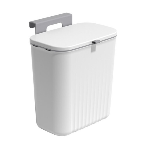 Hanging Plastic Trash Can Wall Mount 29x26x16.5cm Waste Bin