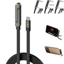 Cábla Muirir USB-C 240W le Seasamh Fóin Fillte