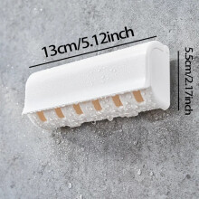 Porte-brosse Ă dents mural en ABS