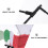 2Pcs Christmas Decorations Outside Multi Colored Garden Windmill for Veranda 4