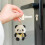 Λούτρινο μπρελόκ panda απαλό παιχνίδι1 τεμάχιο 3