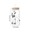 16oz Ghost Glasbecher mit Deckel und Strohhalm 3