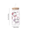 16oz Ghost Glasbecher mit Deckel und Strohhalm 5