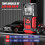 FOXSUR 12V/24V Autoladebatterietester LCD Digitaler Analyzer, Gelb, Kompakt 5