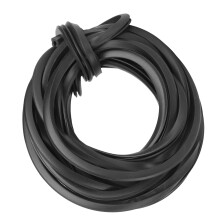 Black Rubber Seal Strip for Greenhouse Glass - 55m / 180ft