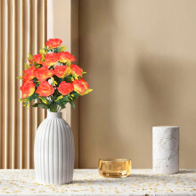 Buquê de rosas artificiais com 18 hastes (51 cm)
