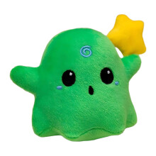 Ciondolo per la casa, ciondolo a forma di piccolo fantasma per zaino scolastico, ciondolo bianco per borsa, portachiavi in peluche multicolore carino