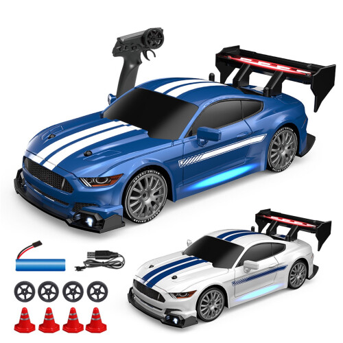 1: 24Scale RC Drift Car4WD2.4GHz30KM/H Υψηλής Ταχύτητας Αγωνιστικό Σπορ Αυτοκίνητο Παιχνίδι με
