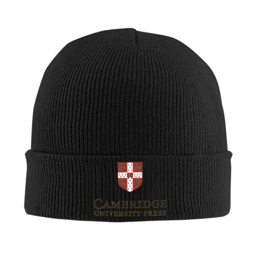 Καπέλο σκουφάκι του Πανεπιστημίου του Cambridge, ζεστό χειμωνιάτικο πλεκτό καπέλο
