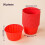 Rote Papier-Cupcake-Förmchen, Standardgröße, 50 Stück 1