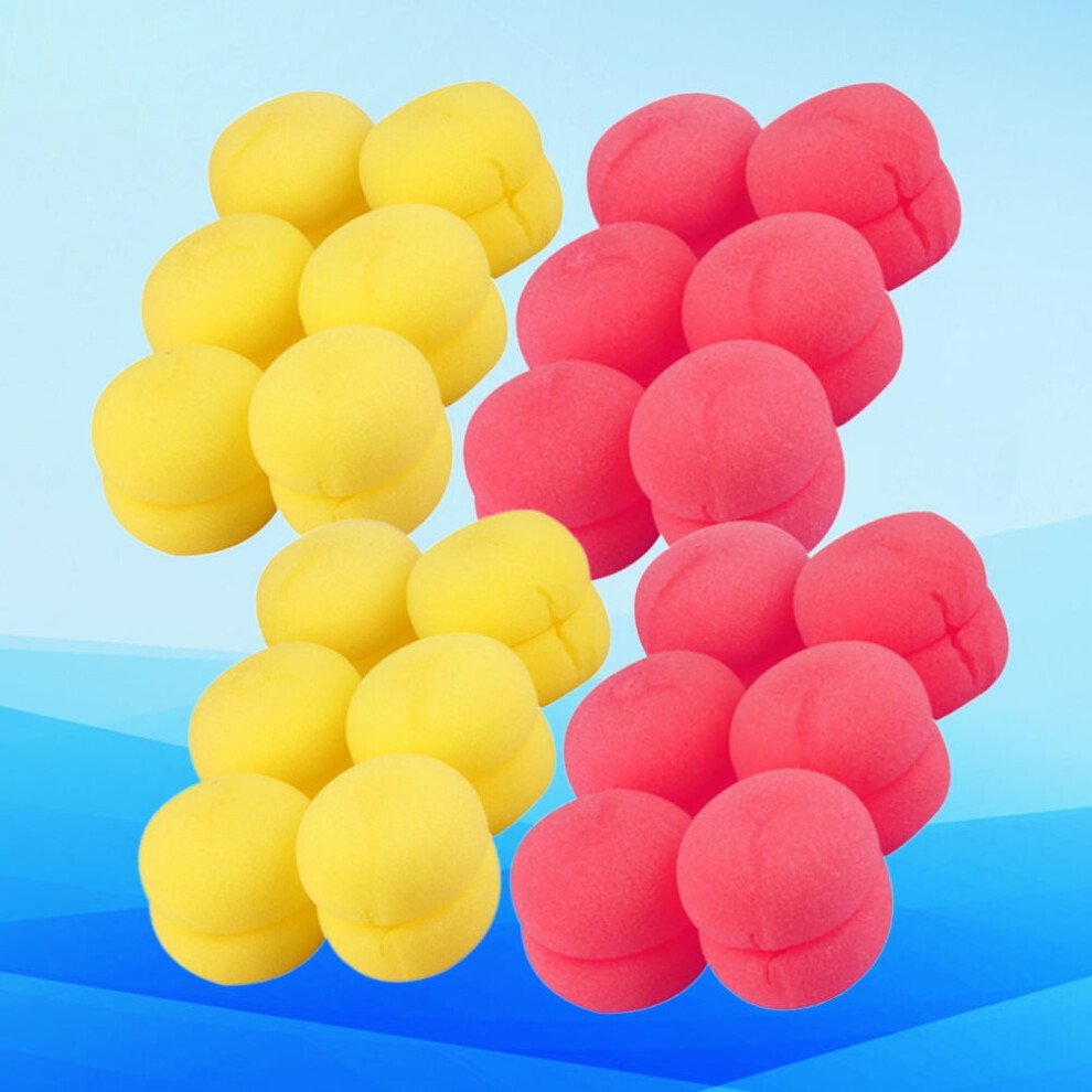 Mushroom Sponge Hair Curlers â 4-Pack