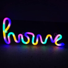 Neon Night Light, LED Neon Signs Night Light Home Neon Lights Neon Lights for Kids Bedroom Battery USB Operated