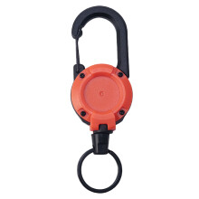 Rolă retractabilă pentru insignă cu cablu de oțel de 23,6" și carabină